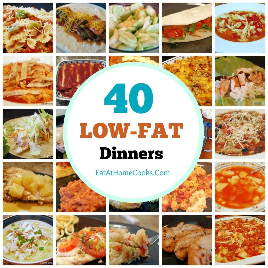 Low Fat Diet Recipes
 My Big Fat List of 40 Low Fat Recipes