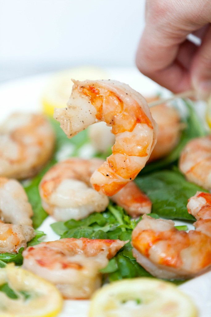 Low Fat Shrimp Recipes
 Roasted Shrimp Cocktail with Lemon Food Done Light