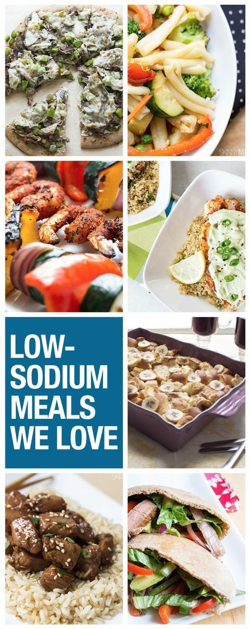 Low Sodium Dinner
 30 Low Sodium Meals Low Sodium Foods