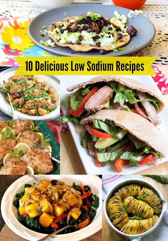 Low Sodium Dinner Recipes
 1000 images about Low sodium recipes High Blood
