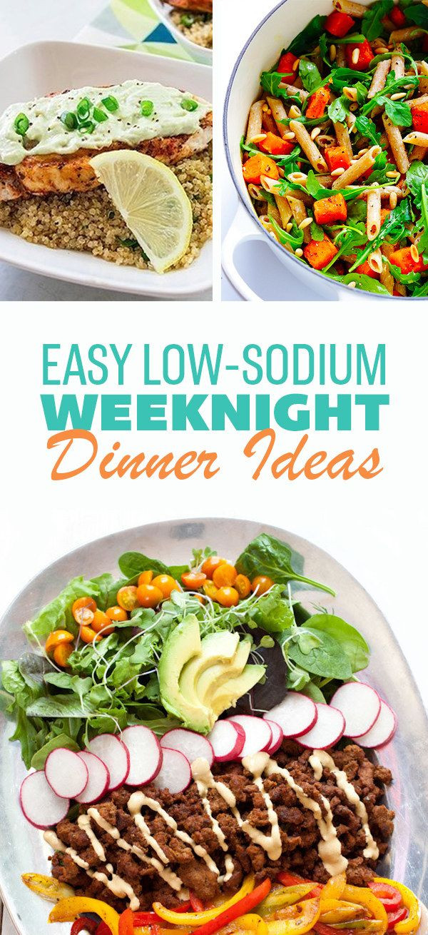 Low Sodium Dinner
 100 Low Salt Recipes on Pinterest