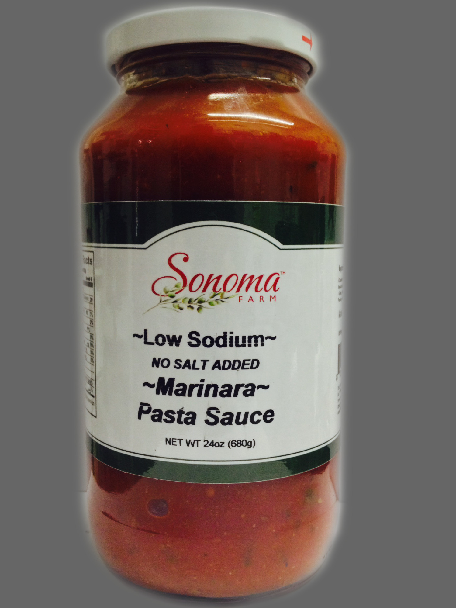 Low Sodium Spaghetti Sauce
 Marinara Pasta Sauce Low Sodium 24oz Sonoma Farm