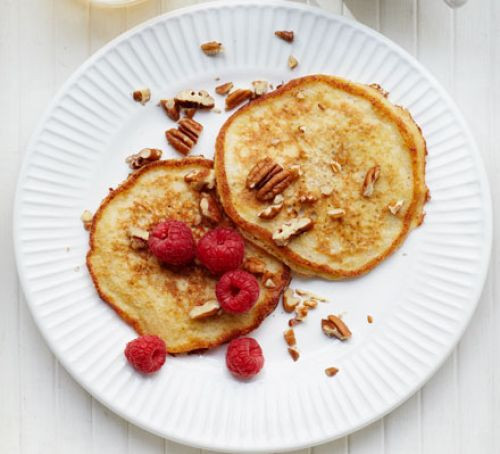 Lowfat Breakfast Recipe
 Banana pancakes recipe