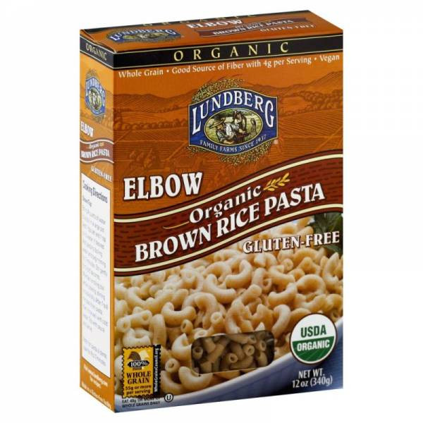 Lundberg Brown Rice
 Lundberg Farms Organic Brown Rice Elbow Pasta 12 oz 6 Pack