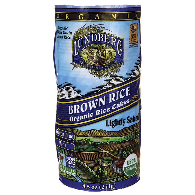 Lundberg Brown Rice
 Lundberg Family Farms Organic Brown Rice Cakes Lightly