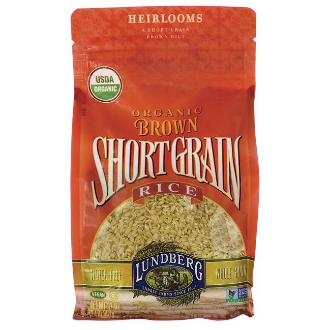 Lundberg Brown Rice
 Lundberg Family Farms Organic Short Grain Brown Rice 2 lb