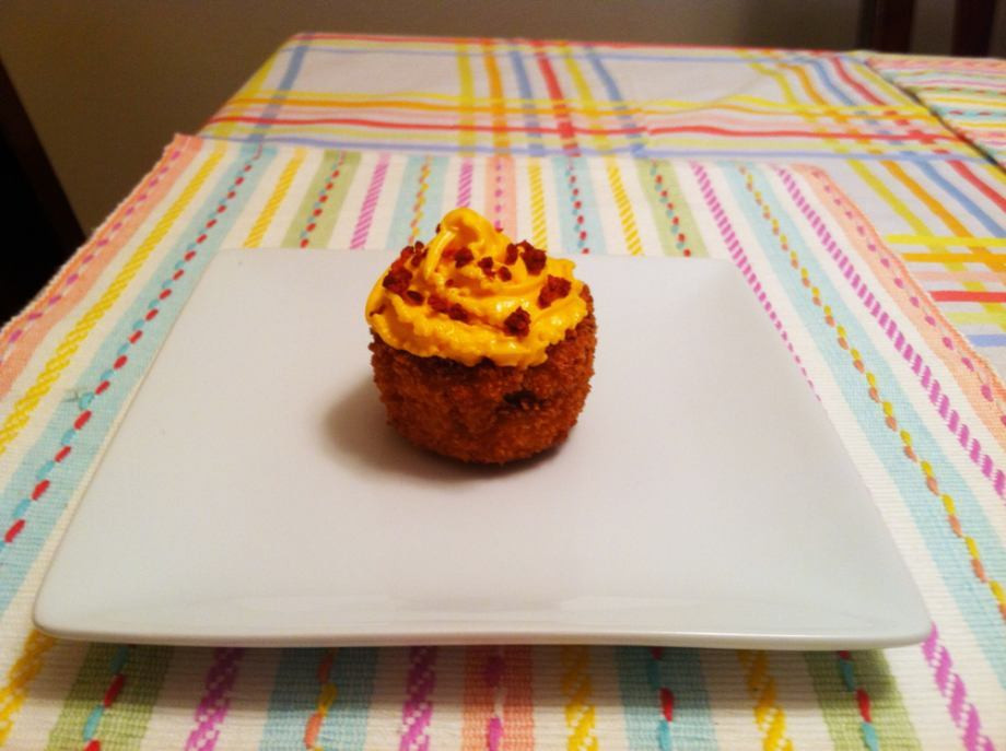 Mac And Cheese Cupcakes
 A Chivette would like to make you Macaroni and Cheese