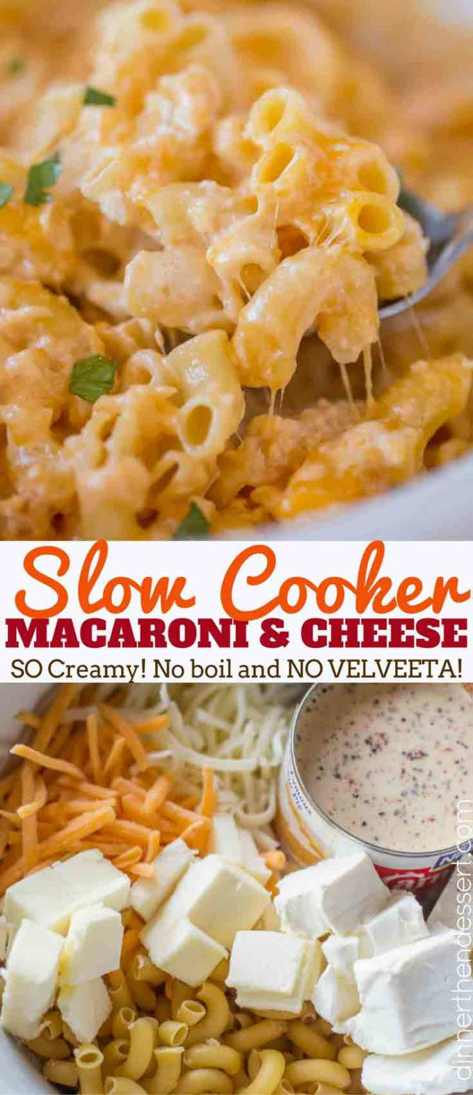 Mac And Cheese Dinner
 Slow Cooker Mac and Cheese Dinner then Dessert