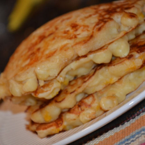 Mac And Cheese Pancakes
 Mac n Cheese Pancakes My Honeys Place