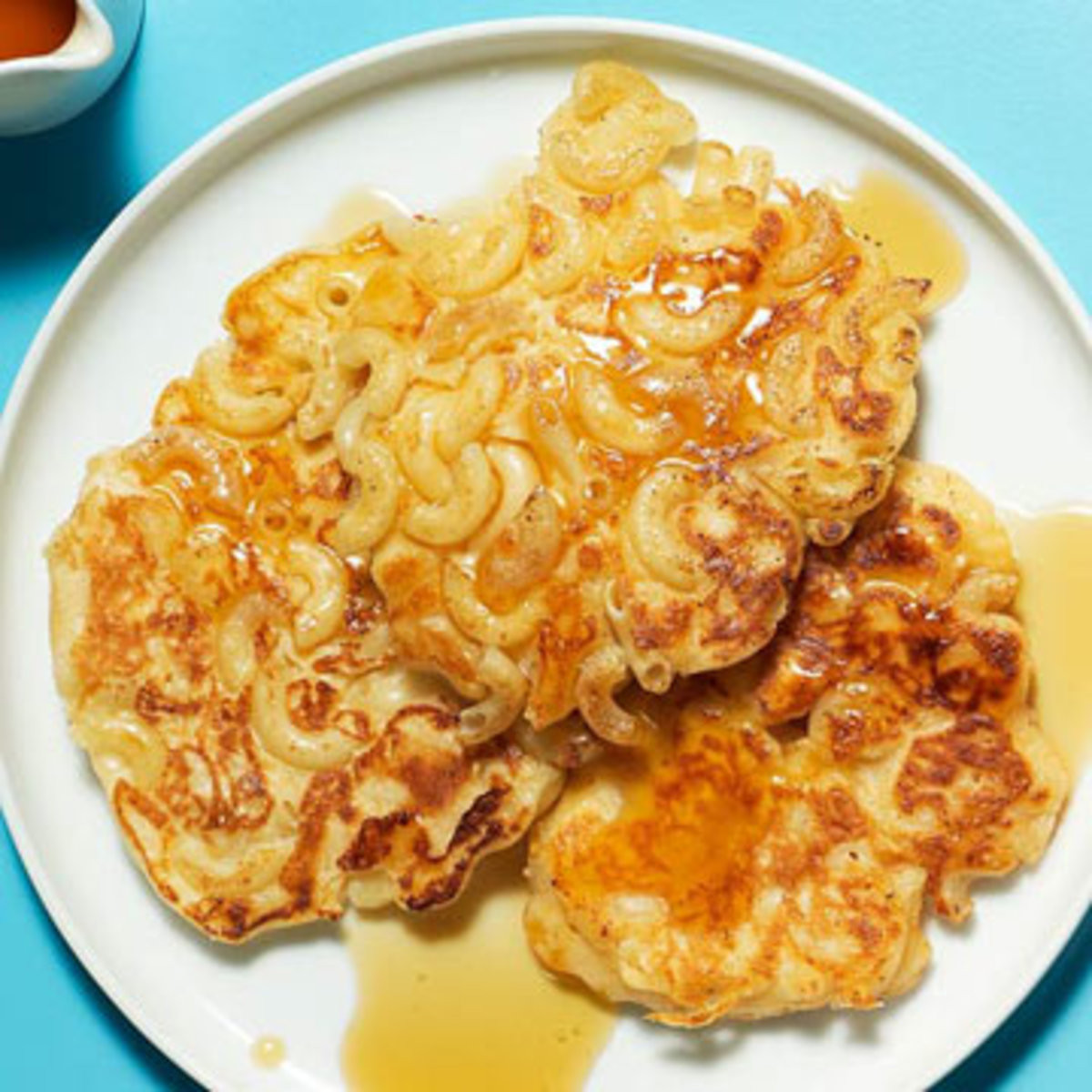 Mac And Cheese Pancakes
 Macaroni n Cheese Pancakes Rachael Ray Every Day