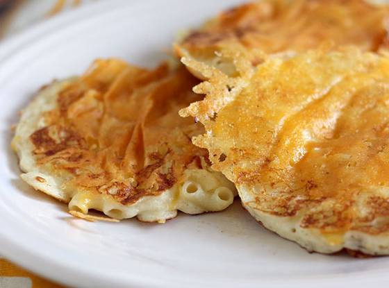 Mac And Cheese Pancakes
 Happy National Pancakes Day 18 of the Weirdest Pancake