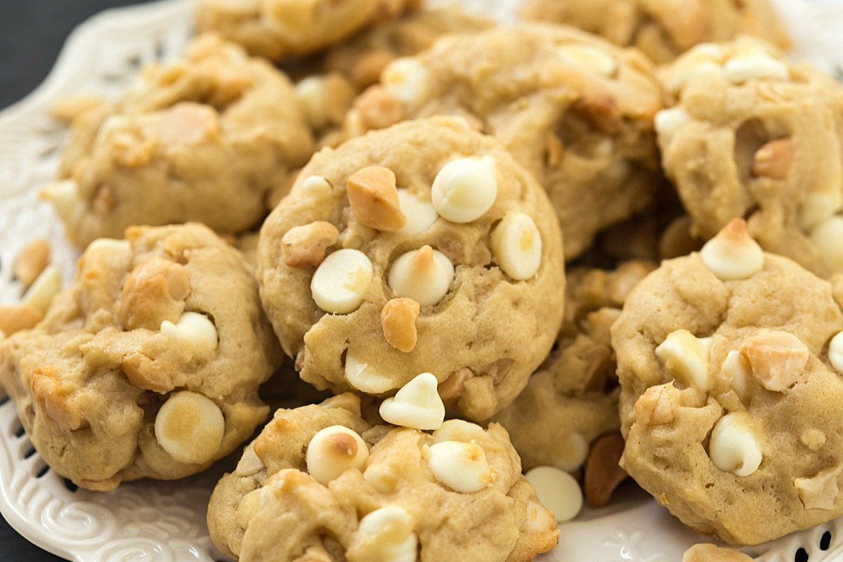 Macadamia Nut Cookies
 White Chocolate Macadamia Nut Cookies Gal on a Mission