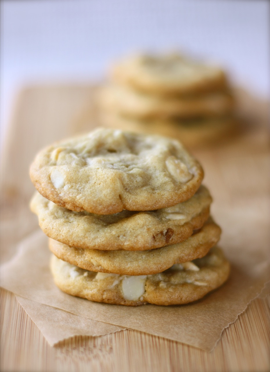 Macadamia Nut Cookies
 white chocolate macadamia nut cookies