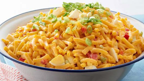 Macaroni Salad With Miracle Whip
 Use KRAFT Deluxe Macaroni & Cheese Dinner and MIRACLE WHIP