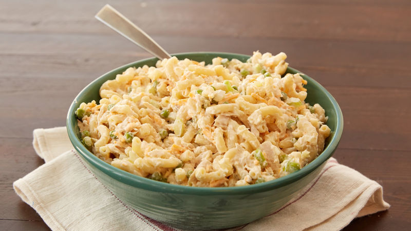 Macaroni Salad With Tuna
 Tuna Macaroni Salad Recipe BettyCrocker