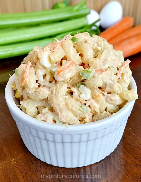 Macaroni Salad With Tuna
 Hawaiian Style Loaded Tuna Macaroni Salad