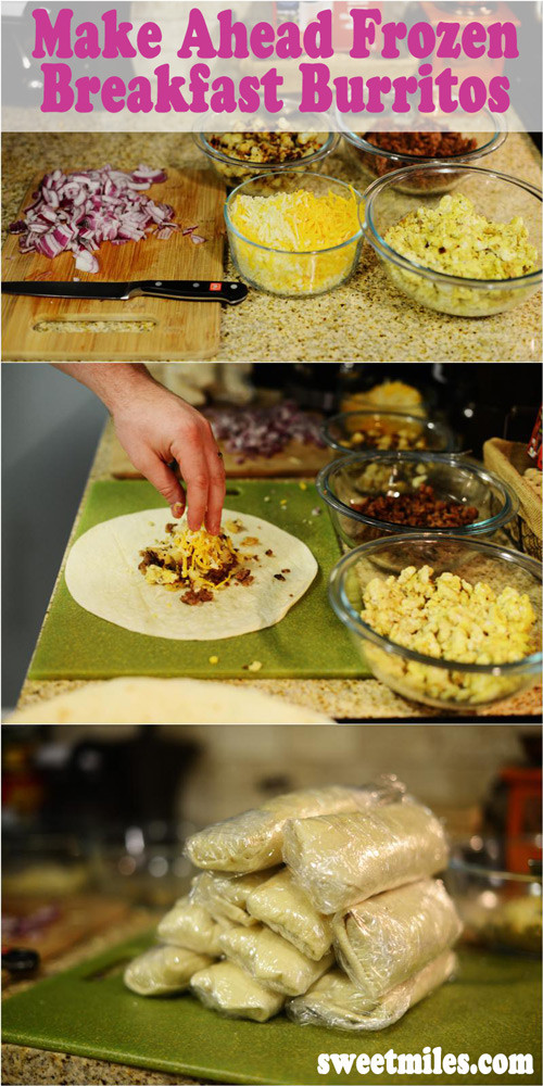 Make Ahead Breakfast Burrito Recipes
 Make Ahead Frozen Breakfast Burritos