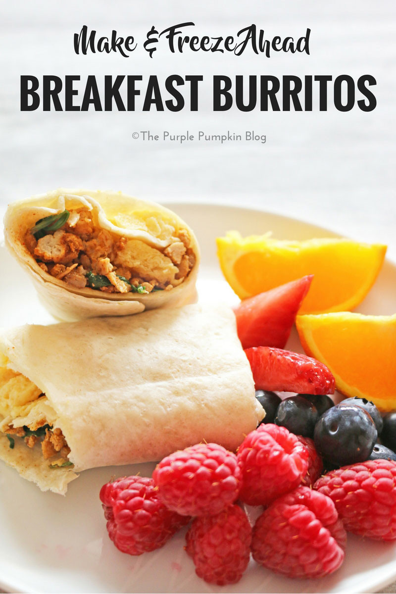 Make Ahead Breakfast Burritos
 Make & Freeze Ahead Breakfast Burritos A Great Meal Prep