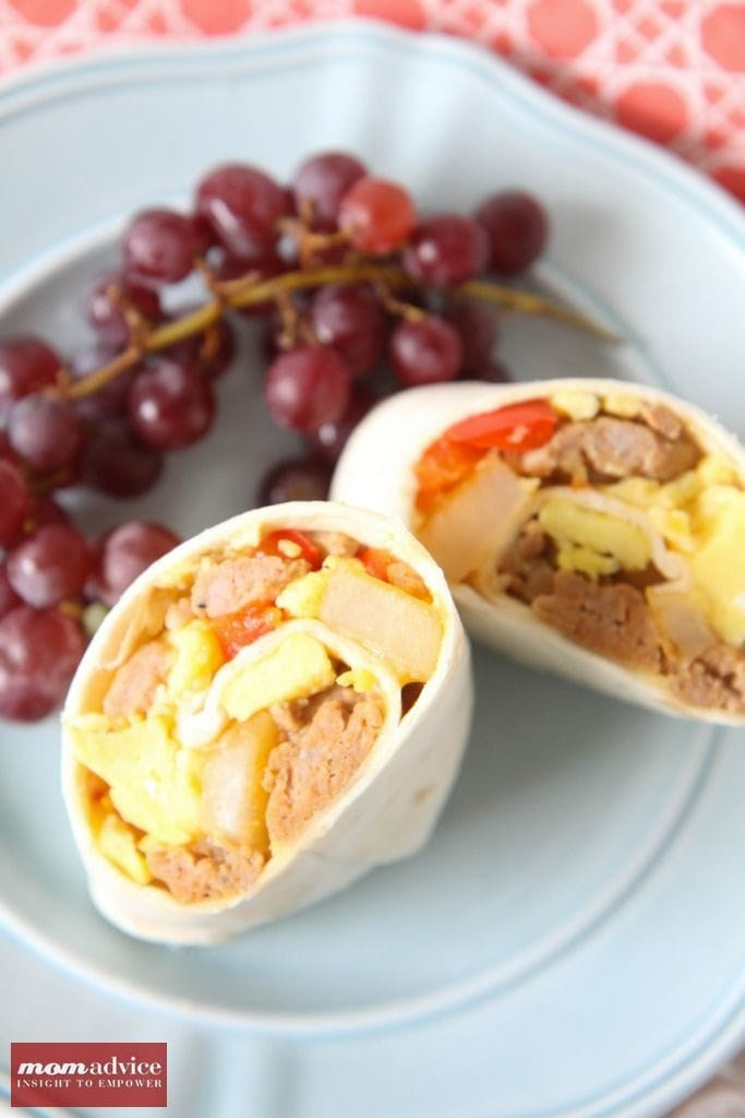 Make Ahead Breakfast Burritos
 Make Ahead Breakfast Burritos MomAdvice