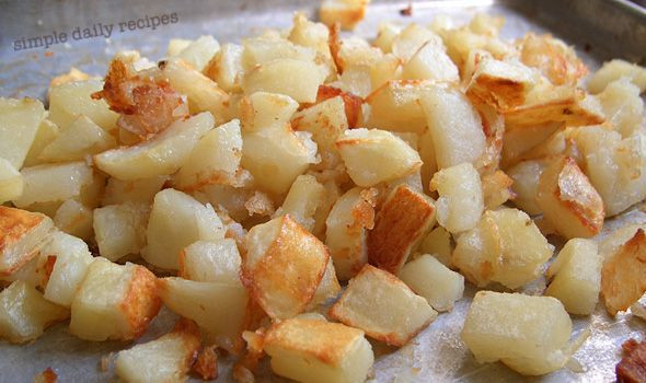 Make Ahead Breakfast Potatoes
 Oven Roasted Hash Browns – Made Ahead this will save the