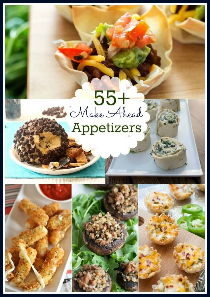 Make Ahead Christmas Appetizers
 The 25 best Make ahead appetizers ideas on Pinterest