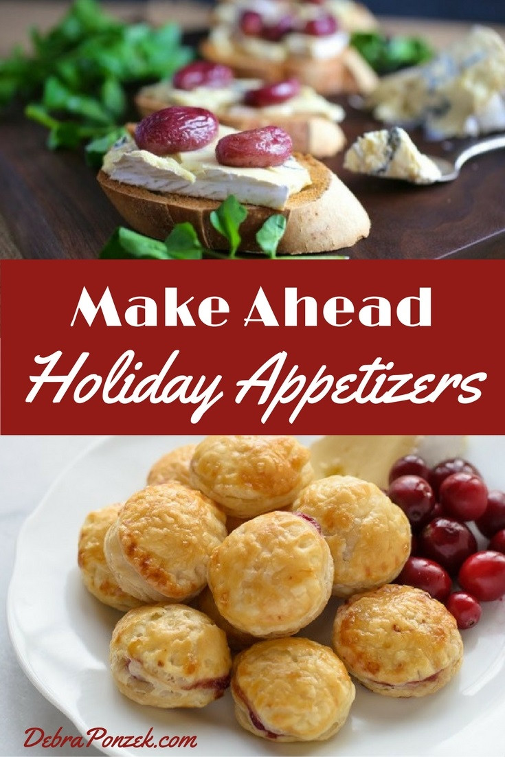 Make Ahead Christmas Appetizers
 Make Ahead Holiday Appetizers Chef Debra Ponzek