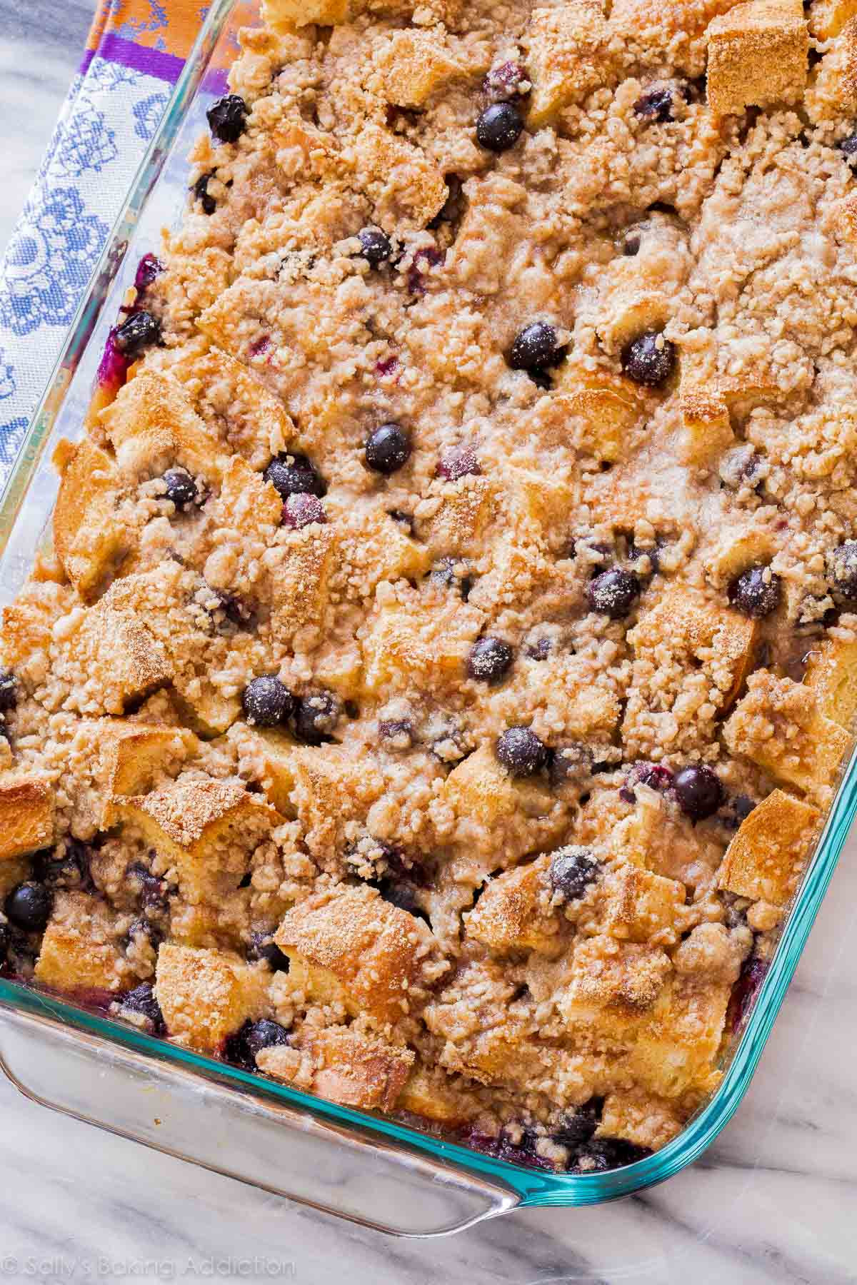 Make Ahead French Toast Casserole
 Unbelievable Blueberry French Toast Casserole Sallys
