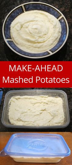 Make Ahead Mashed Potatoes
 1000 images about Thanksgiving on Pinterest