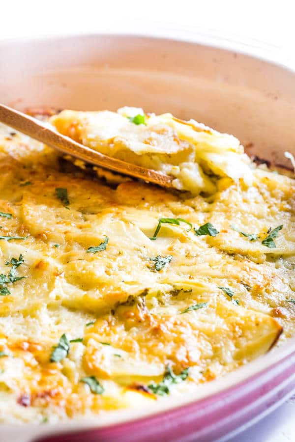 Make Ahead Scalloped Potatoes
 Crowd Pleasing Cheesy Scalloped Potatoes Video Sweet