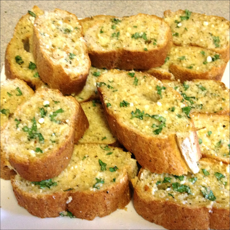 Make Garlic Bread
 easy homemade garlic bread