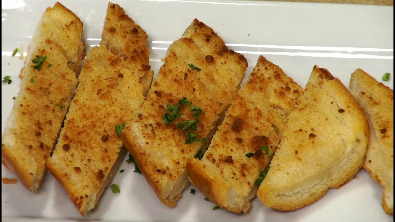 Make Garlic Bread
 how to make garlic bread in microwave
