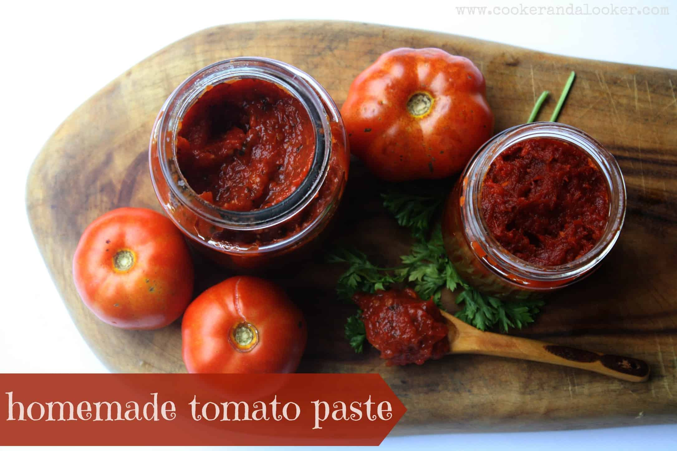 Make Tomato Sauce From Tomato Paste
 the fruits of my labour