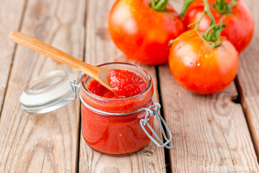 Make Tomato Sauce From Tomato Paste
 Easy Homemade Tomato Paste Recipe Oh The Things We ll Make