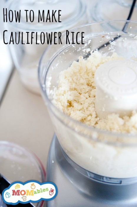 Making Cauliflower Rice
 how to make cauliflower rice