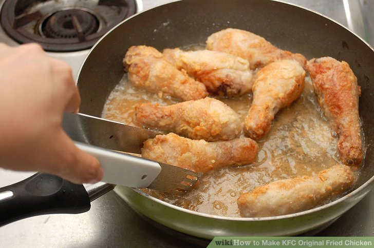 Making Fried Chicken
 How to Make KFC Original Fried Chicken 11 Steps wikiHow
