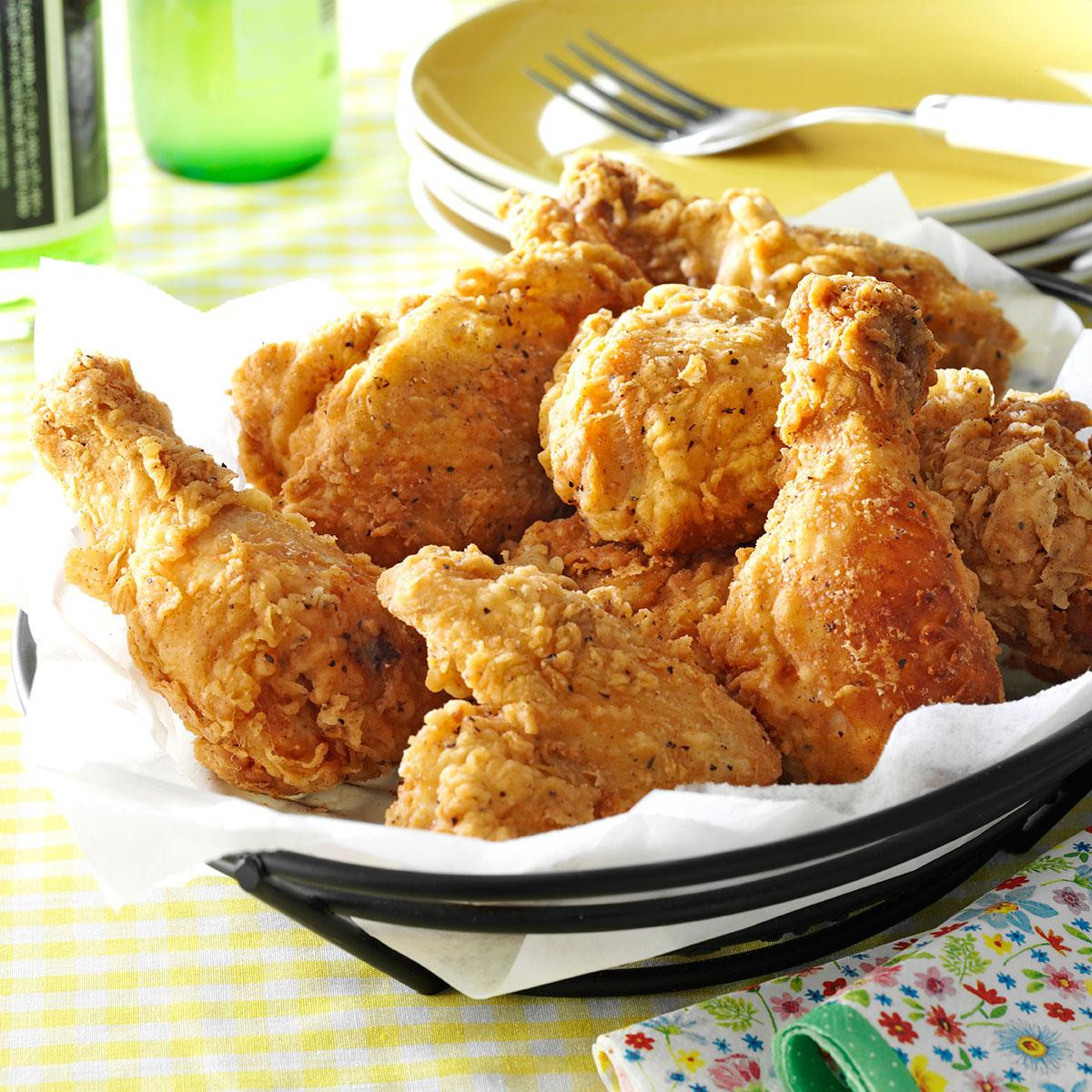 Making Fried Chicken
 Crispy Fried Chicken Recipe