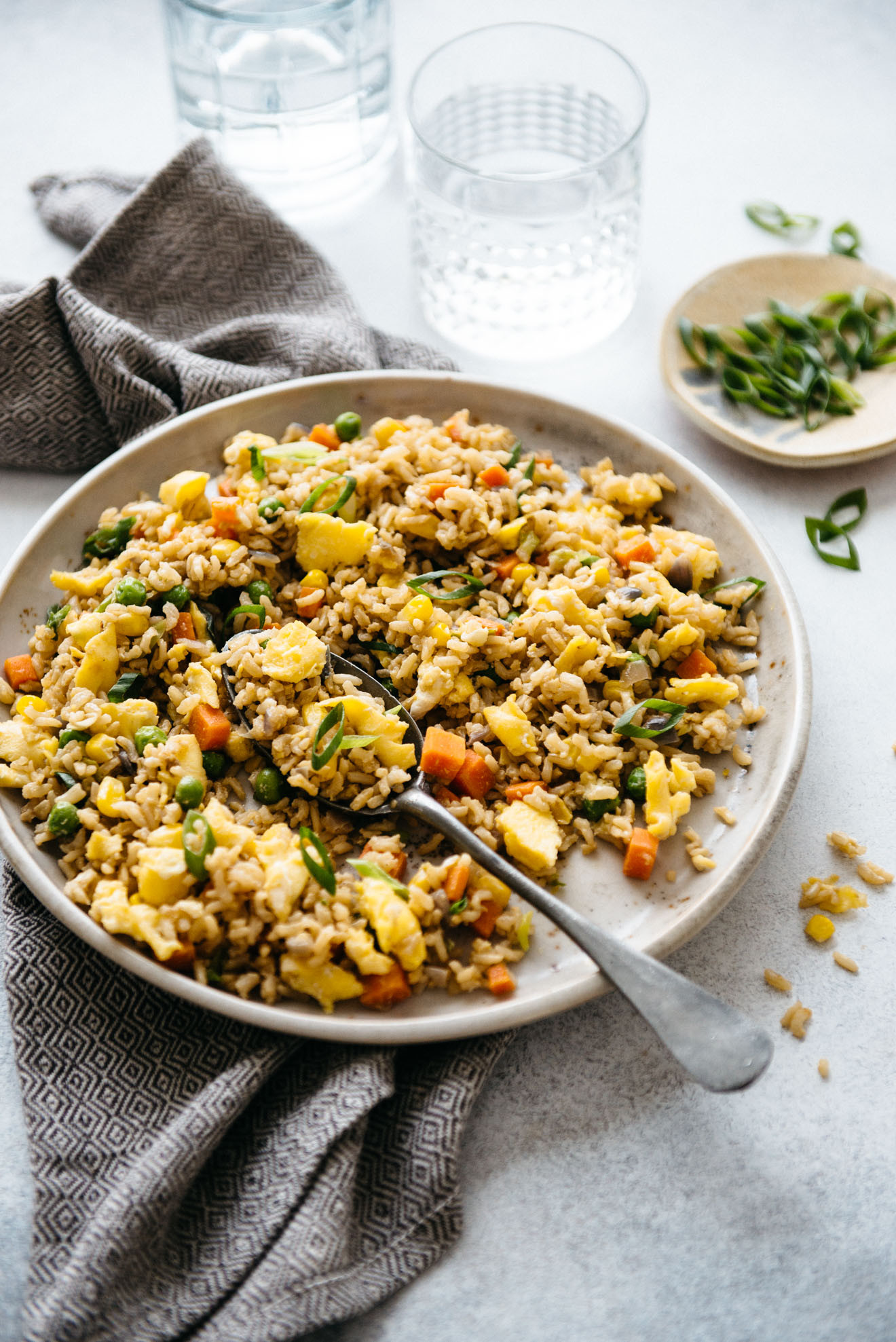 Making Fried Rice
 The Easiest Egg Fried Rice 15 Minutes