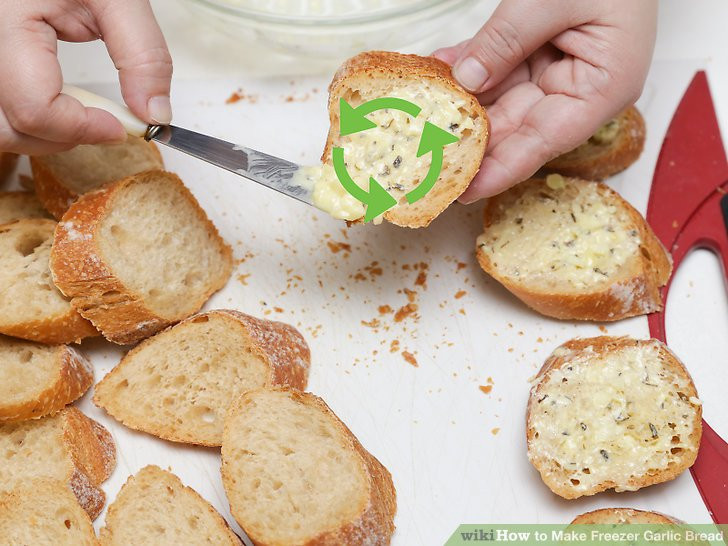 Making Garlic Bread
 How to Make Freezer Garlic Bread 12 Steps with