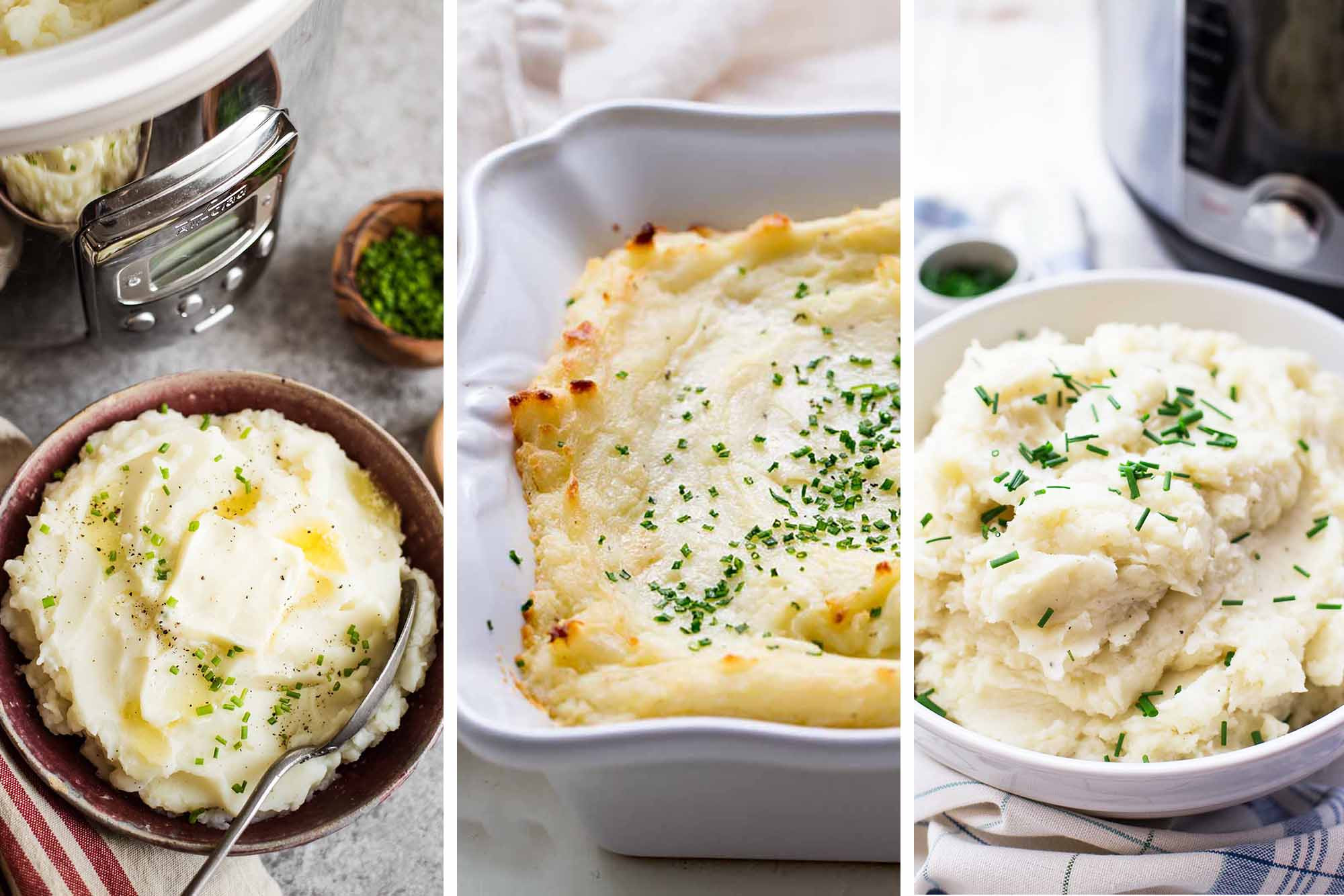 Making Mashed Potatoes
 4 Ways to Make Classic Mashed Potatoes on Any Schedule