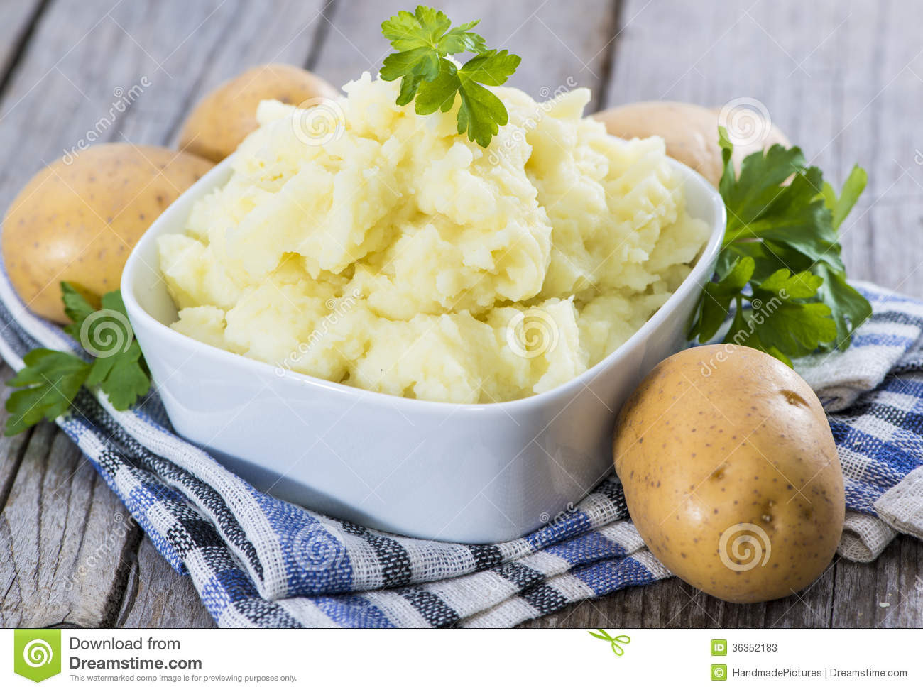 Making Mashed Potatoes
 Fresh made Mashed Potatoes stock image Image of cuisine