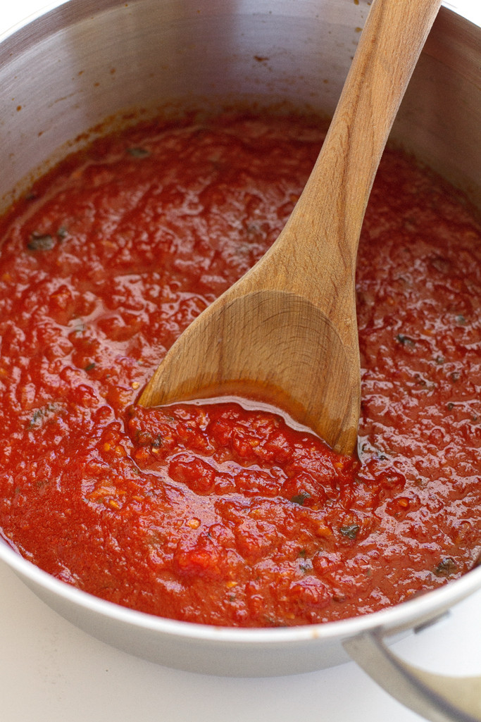 Making Tomato Sauce
 Homemade Pizza Sauce Recipe