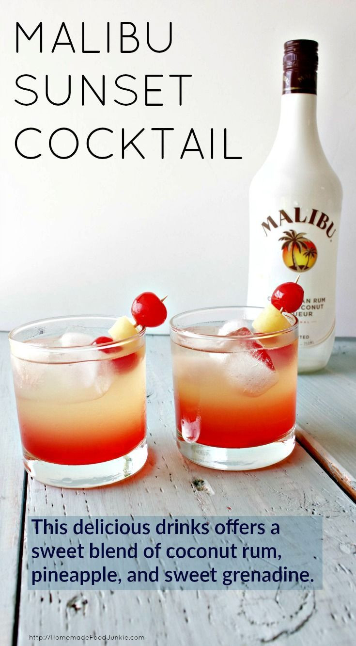 Top 20 Malibu Coconut Rum Drinks - Best Recipes Ever
