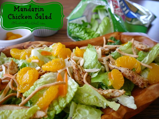 Mandarin Chicken Salad
 Gotta Feed the Hungry Before it Turns Hangry Eat Move Make