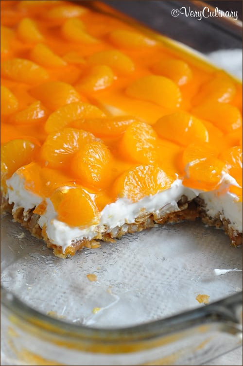 Mandarin Orange Jello Dessert
 Mandarin Orange Pretzel Dessert