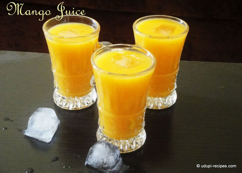 Mango Drink Recipes
 Mango Juice Recipe