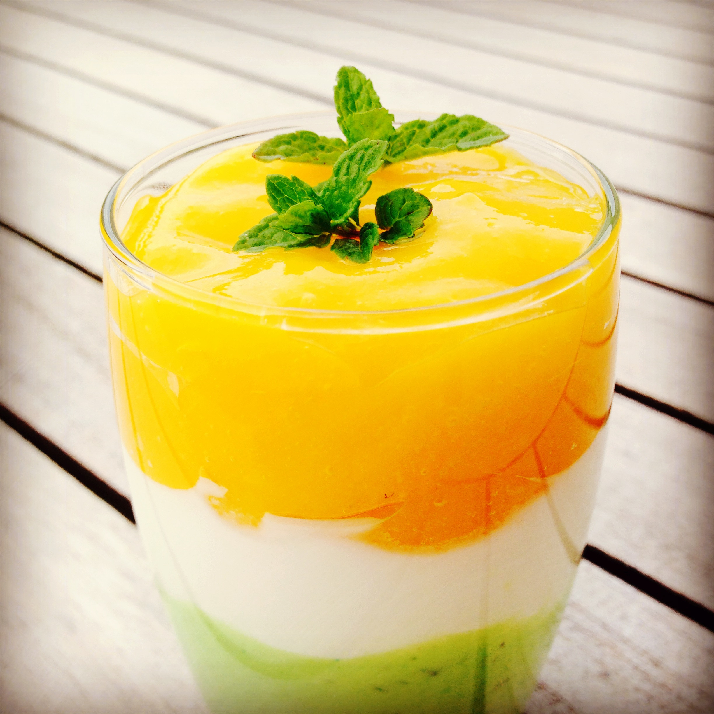 Mango Mango Dessert
 Mango Yoghurt & Mint Cardamom Dessert