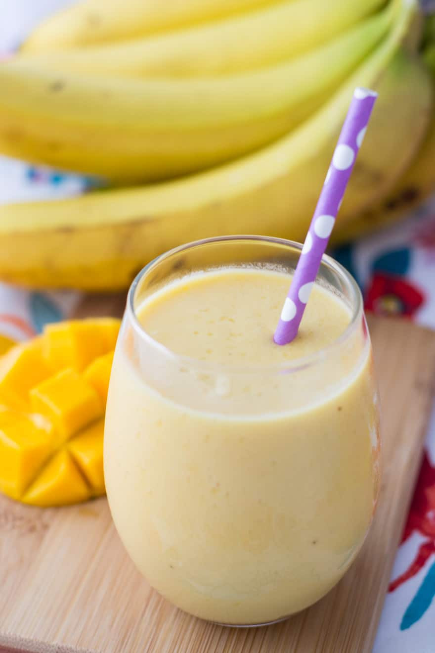 Mango Smoothie Recipes
 4 Ingre nt Mango Banana Smoothie A Healthy Tropical Drink