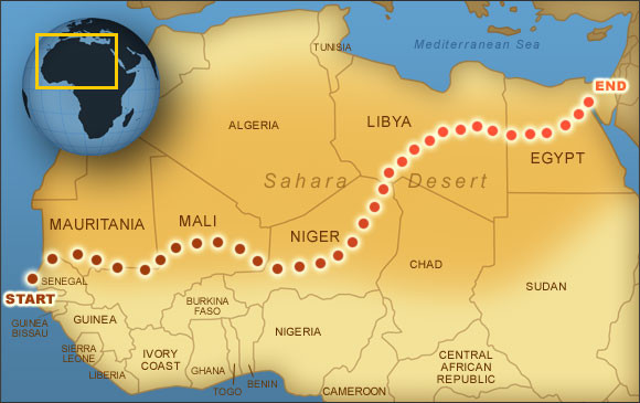 Map Of The Sahara Dessert
 Are African countries better off now that they re not