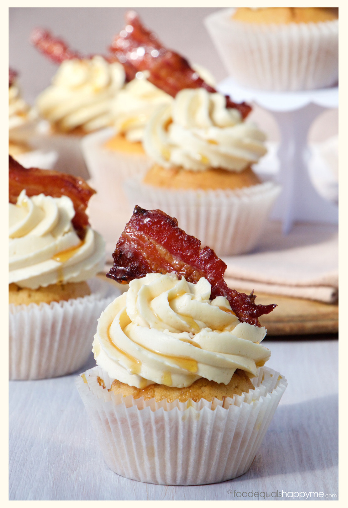 Maple Bacon Cupcakes
 Maple Bacon Cupcakes with a touch of whisky