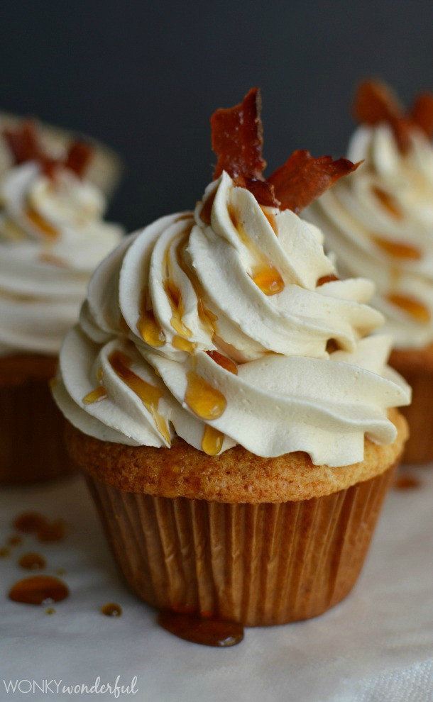 Maple Bacon Cupcakes
 50 Liquor Infused Cupcakes That Will Take Make Friday